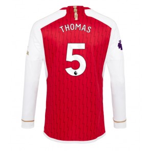 Arsenal Thomas Partey #5 Domácí Dres 2023-24 Dlouhý Rukáv